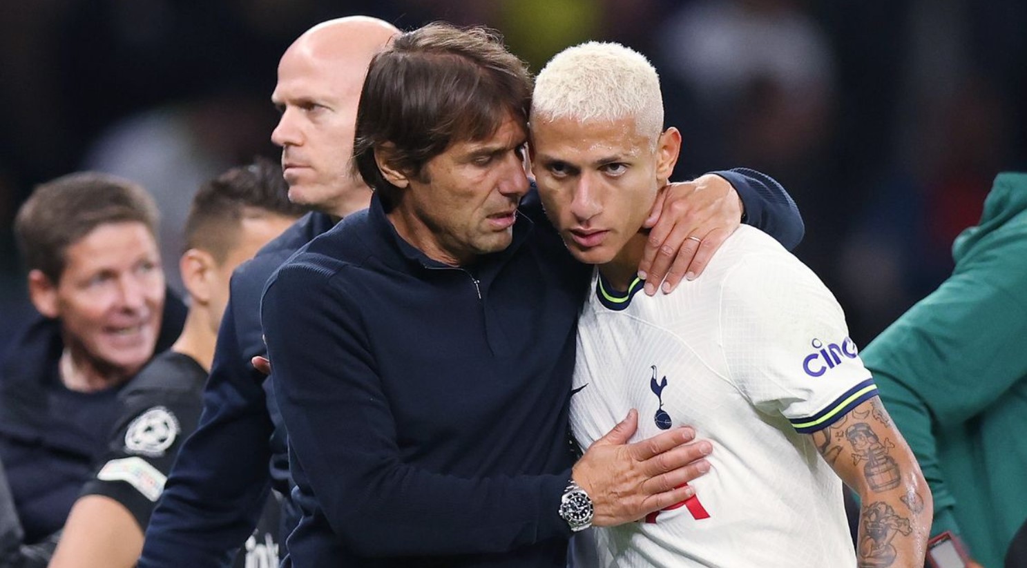 熱刺前鋒理查利森不滿缺乏上場時間！公開批評主帥孔蒂恐遭重罰！