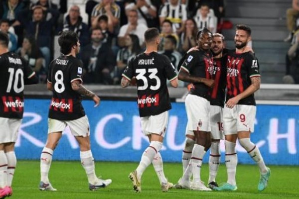 AC米兰1-0绝杀尤文,红黑军团提前锁定欧冠资格