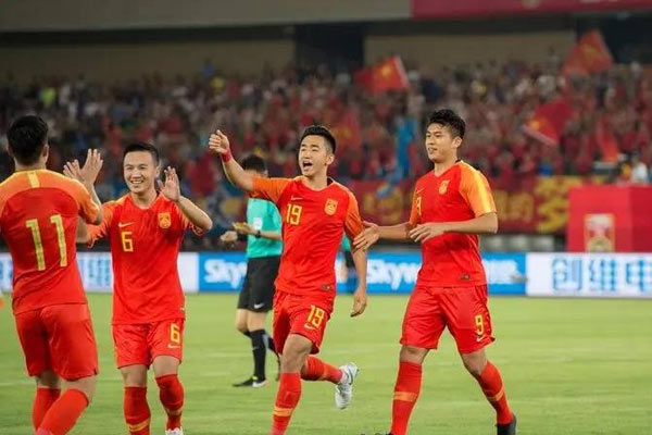 亚运队首场热身赛15号国足VS韩国1-3，两年来首次主场作战败北