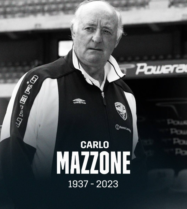 罗马球队悼念马佐尼名帅并呼唤他的永恒存在