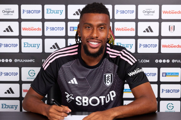 富勒姆官宣签下埃弗顿中场伊沃比