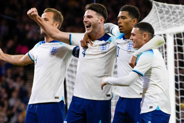 英格兰3-1战胜苏格兰贝林厄姆发挥出色