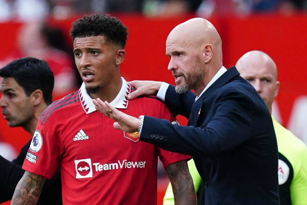 桑乔与滕哈格和解迹象显现将回归曼联训练基地