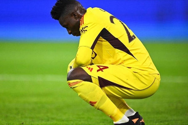 曼联欧冠首轮失利而奥纳纳表现也未能达到预期水平