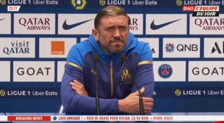 巴黎是欧洲最顶级的球队之一而马赛在个性上有所不足