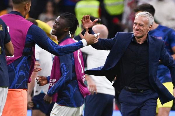 法国国家队主教练德尚：晋级欧洲杯令我们自豪而下一步目标是进入前五