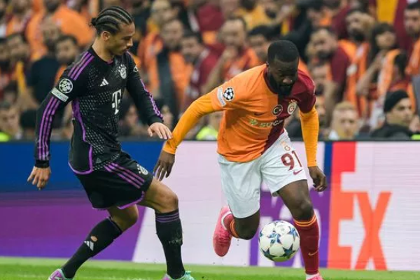 热刺旧将恩东贝莱或因超重面临租借终止风险