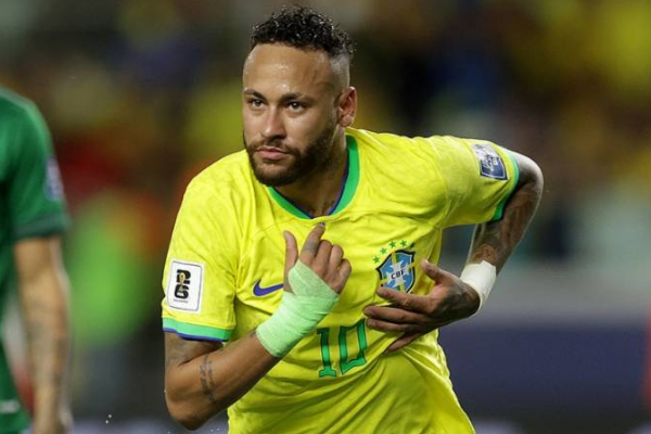 内马尔国家队总进球数是多少？