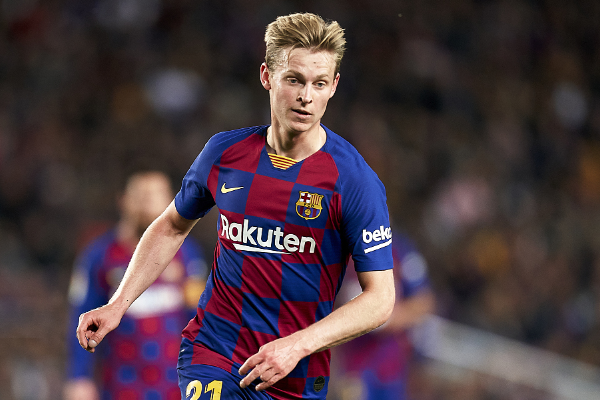 巴萨中场德容因女友分娩将缺席下一场西甲联赛