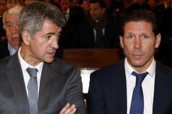 马竞官方宣布！西蒙尼与CEO小希尔-马林续约至2027年