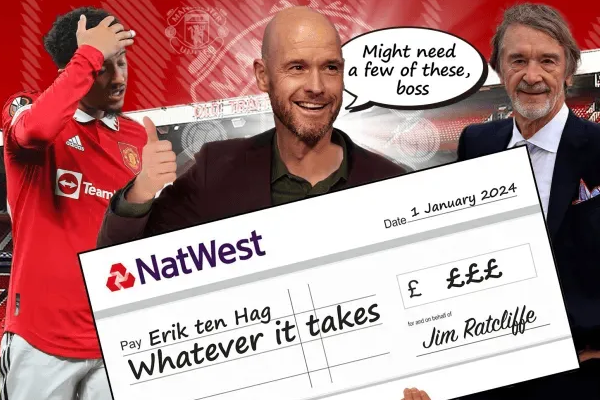 曼联主帅滕哈格策划一月份的“重置”计划或将迎来转会资金
