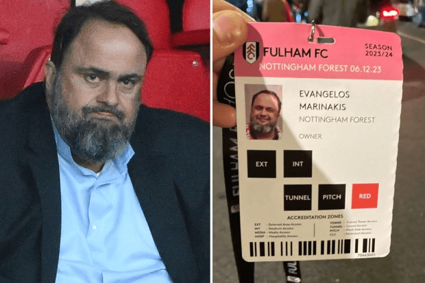 诺丁汉森林惨败后球队老板愤怒将球票掷入灌木丛