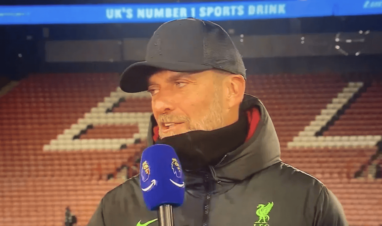 克洛普怒火中烧！阿邦拉霍戏谑调侃惹怒利物浦主帅