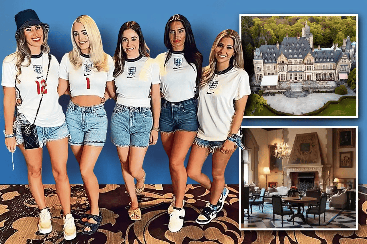 英格兰队太太团选择德国城堡酒店为欧洲杯助威