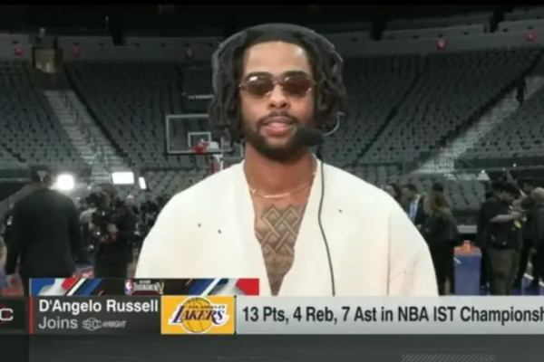 湖人控卫拉塞尔披露新计划：季中赛奖金投身全新播客《后院》