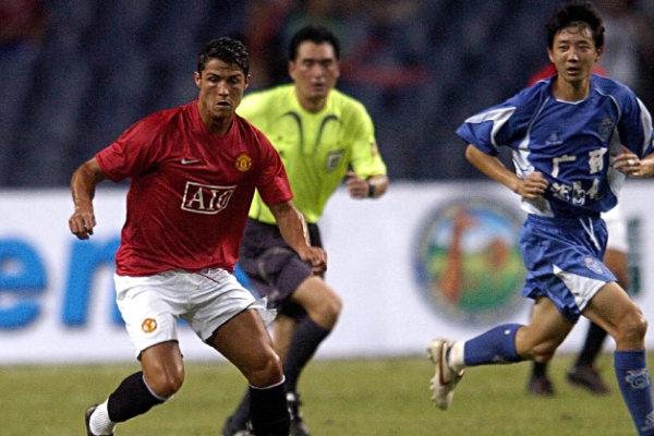 C罗首次来中国是什么时候？