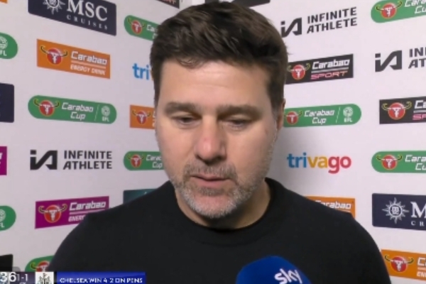 波切蒂诺点赞切尔西！英联杯惊险晋级半决赛引发赞誉