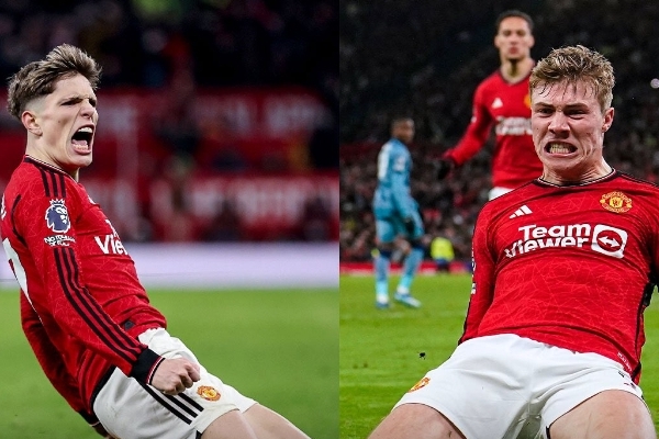 曼联逆袭阿斯顿维拉：滕哈赫夸赞球员表现非常不错