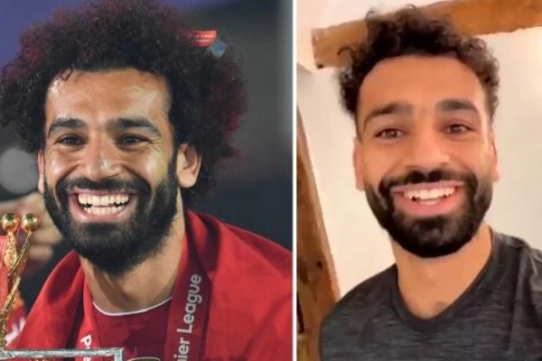 萨拉赫国家队复出后惊喜现身新发型