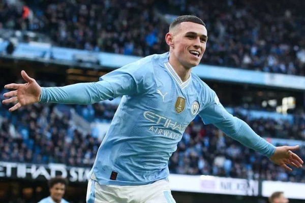 曼城5-0大胜哈德斯菲尔德后福登称耐心致胜