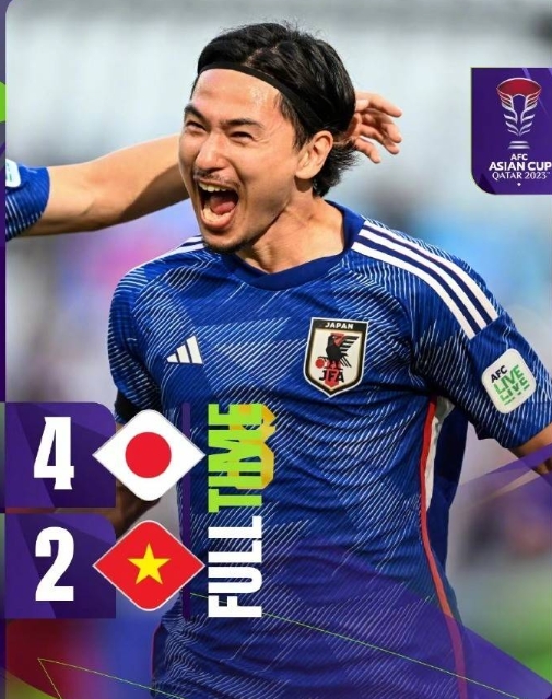2023亚洲杯揭幕战日本队4-2逆袭越南豪取开门红