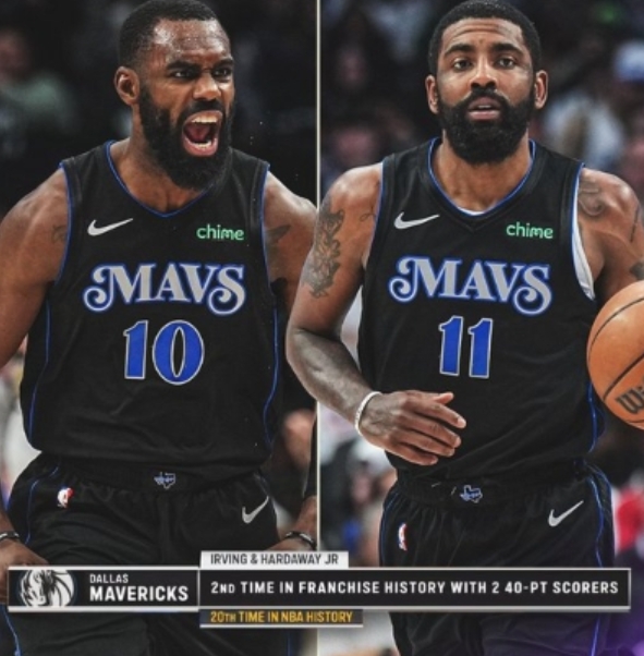 独行侠欧文和小哈达威合力狂砍40+逆袭战胜鹈鹕