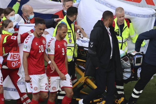 埃里克森为什么在欧洲杯上晕倒？