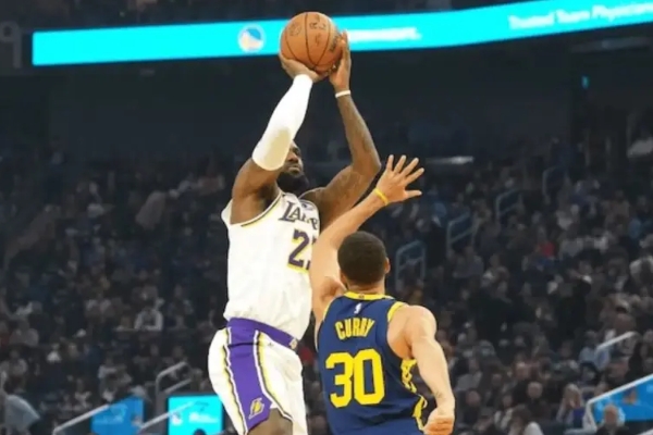 湖人与勇士观看人数刷新近四赛季纪录