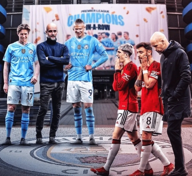 曼城3-1击败曼联后滕哈赫下课或成必然
