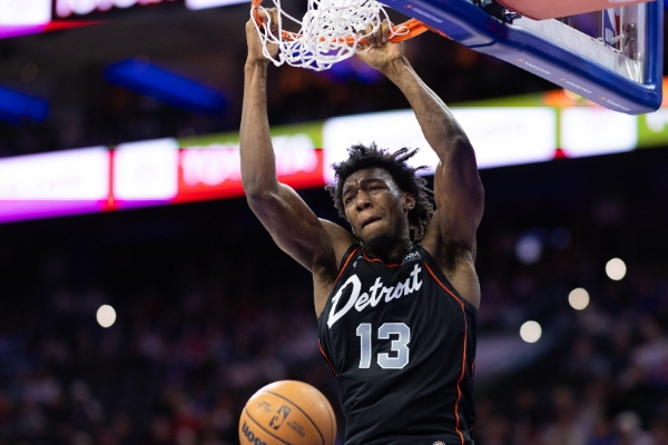 怀斯曼高效发挥！活塞中锋助球队击败篮网取得胜利