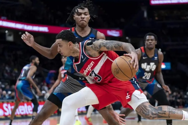 库兹马表现出色完成三双但奇才主场加时不敌篮网