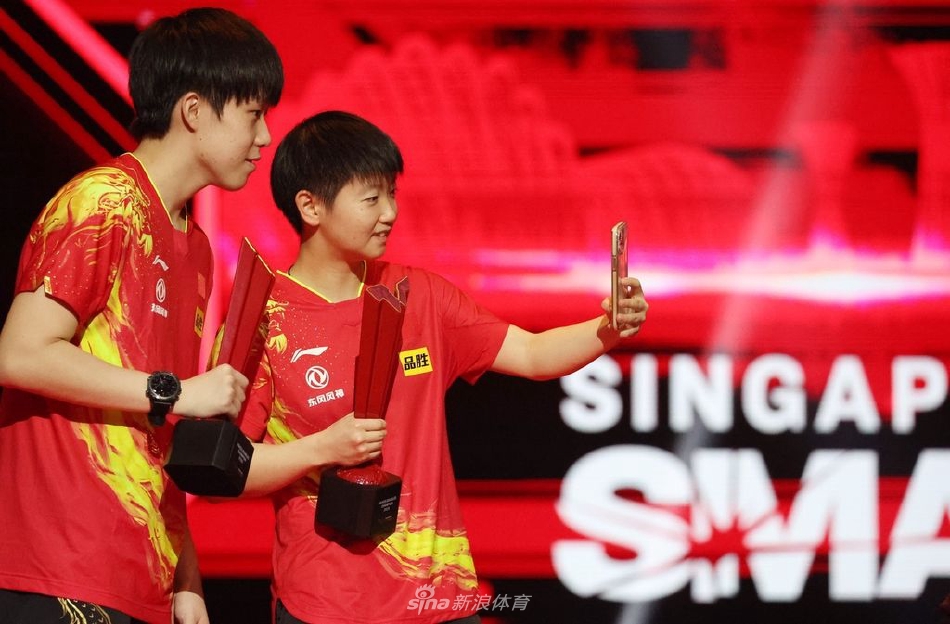 新加坡大满贯王楚钦孙颖莎混双卫冕