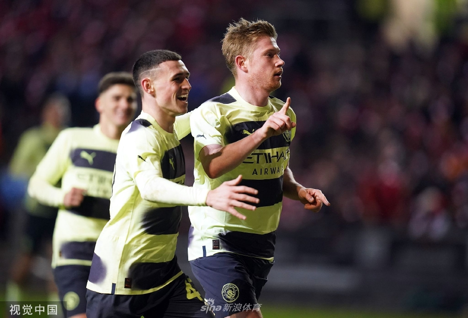 [足总杯]曼城3-0布里斯托尔城 福登双响（曼城2-3连丢三球遭布莱顿逆转）