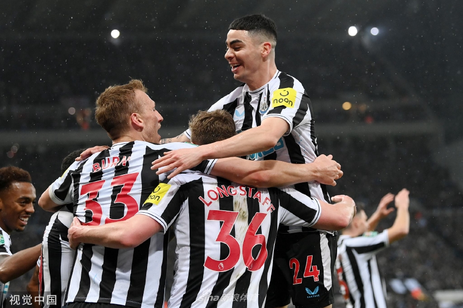 [英联杯]纽卡斯尔联2-1南安普敦 朗斯塔夫梅开二度（纽卡斯尔联对南安普敦）