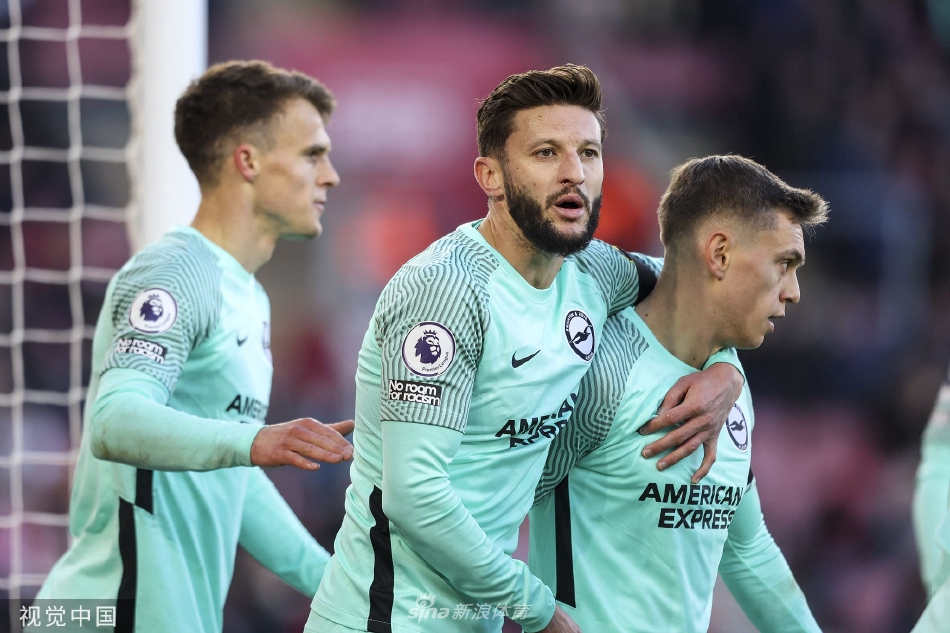 [英超]南安普敦1-3布莱顿 拉拉纳建功（英超布莱顿对南安普顿）