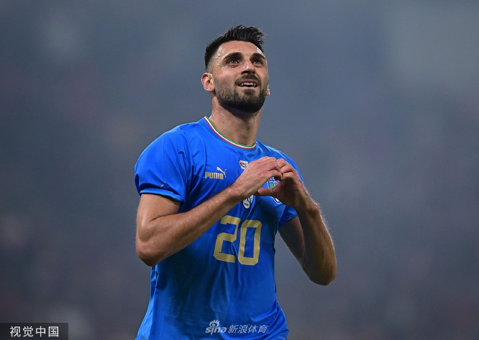 [友谊赛]意大利3-1逆转阿尔巴尼亚 格里福二射一传（意大利打阿尔巴尼亚）