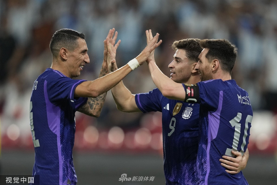 [友谊赛]阿根廷5-0阿联酋 梅西传射天使2射1传（阿根廷足球梅西）