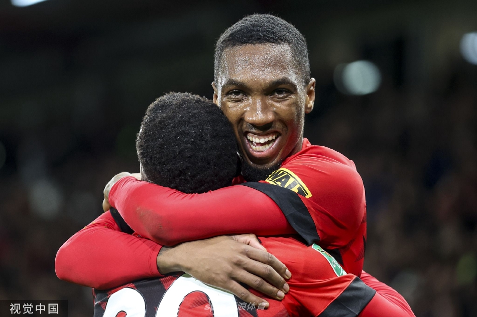 [英格兰联赛杯]伯恩茅斯4-1埃弗顿（伯恩茅斯升入英超）