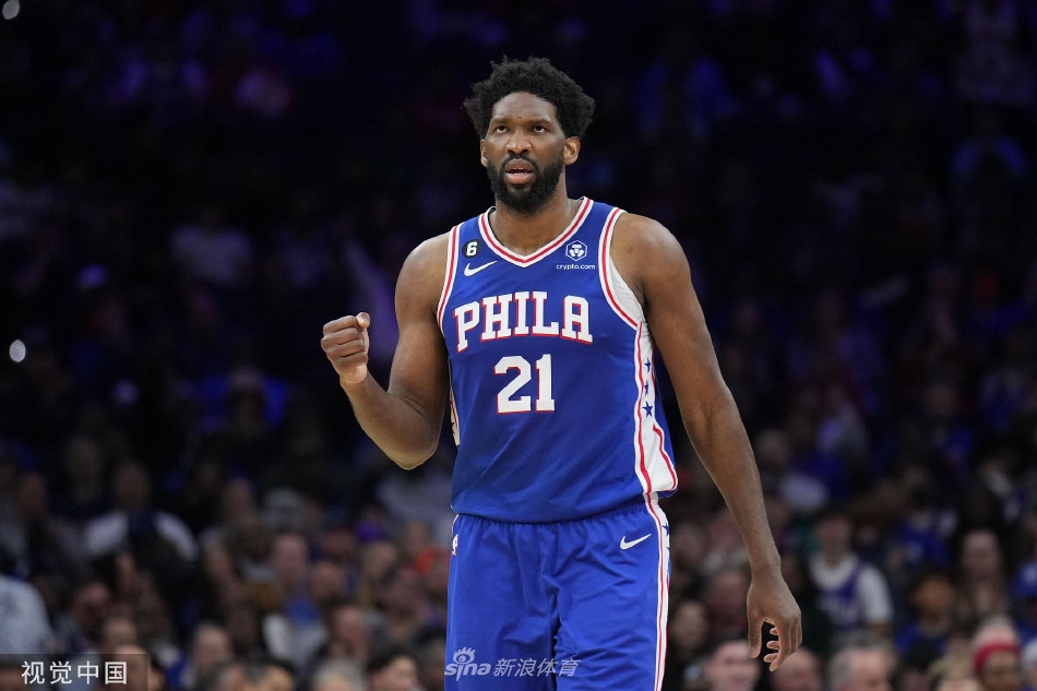 [NBA]太阳88-100费城76人 恩比德33+10布克28+7+5