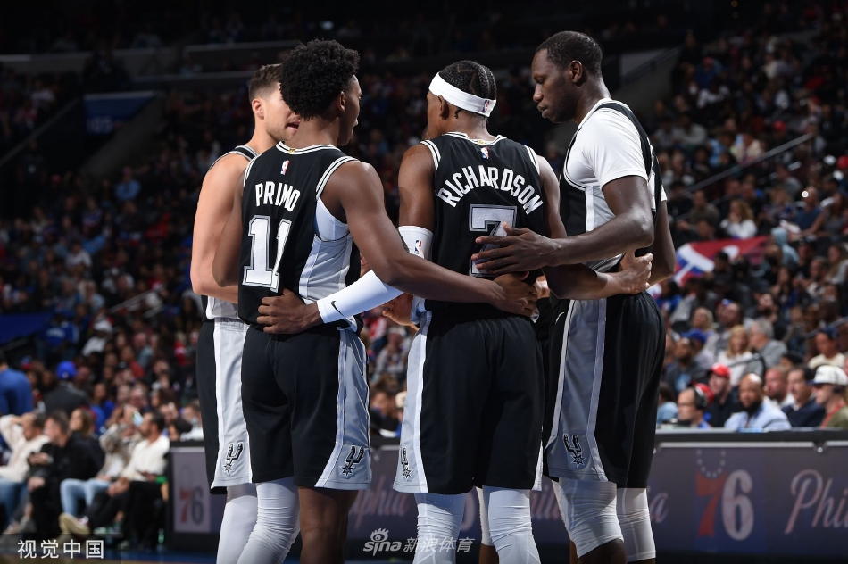 [NBA]圣安东尼奥马刺114-105费城76人（圣安东尼奥马刺队总冠军）