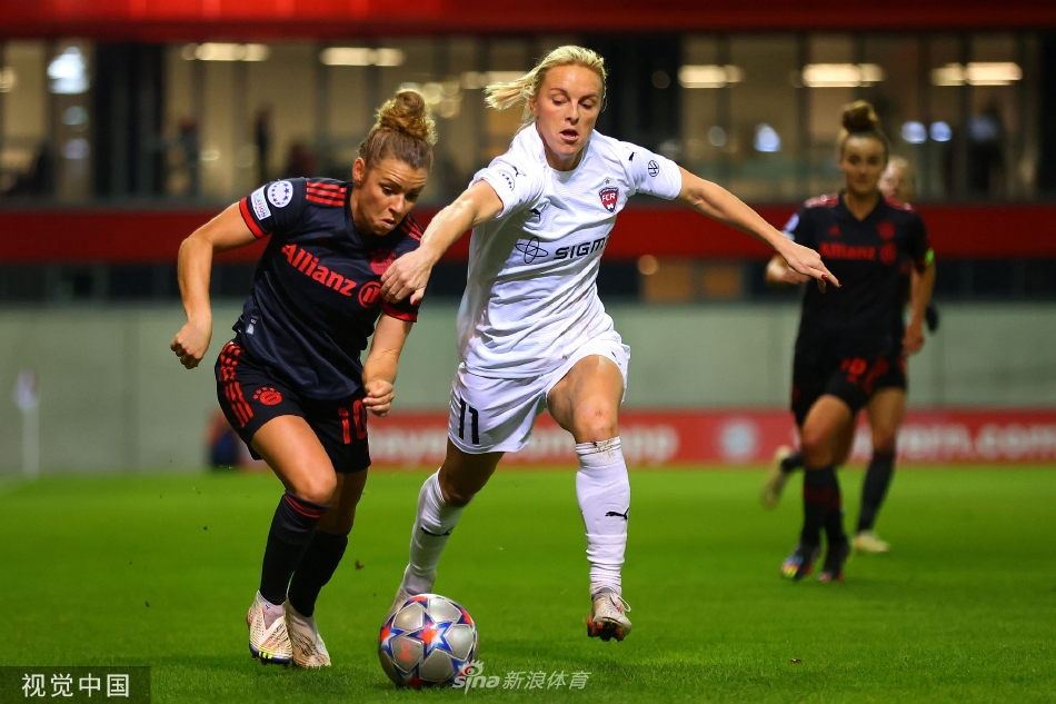 [女足欧冠]拜仁慕尼黑女足2-1马尔默玫瑰园