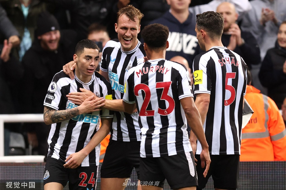 [英超]纽卡斯尔联1-0埃弗顿（英超纽卡斯尔对埃弗顿）