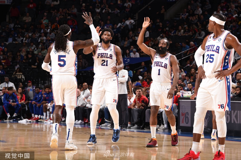 [NBA季前赛]76人99-94黄蜂 哈登17+5（76人队9换1哈登）