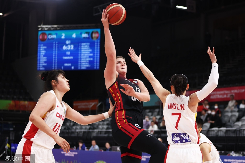 [女篮世界杯]中国女篮81-55比利时（三战全胜!中国女篮74-62比利时,小组第一晋级八强）