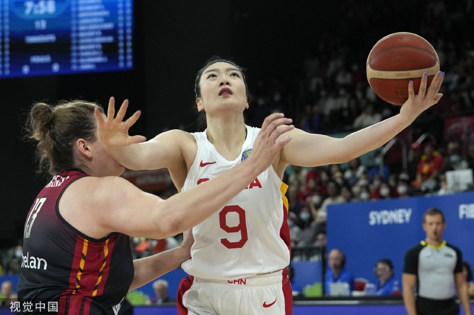 [女篮世界杯]中国女篮81-55比利时（三战全胜!中国女篮74-62比利时,小组第一晋级八强）