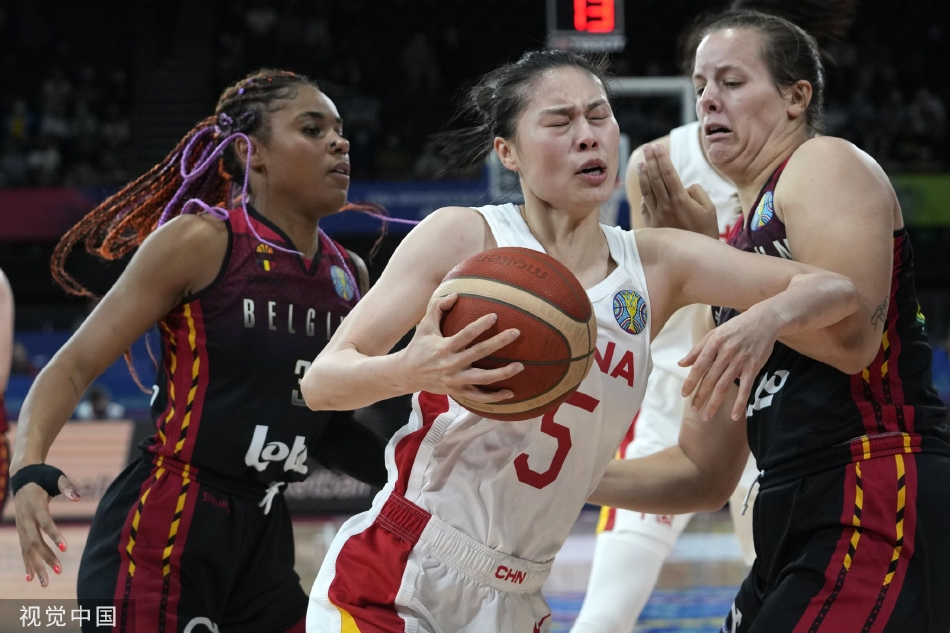 [女篮世界杯]中国女篮81-55比利时（三战全胜!中国女篮74-62比利时,小组第一晋级八强）