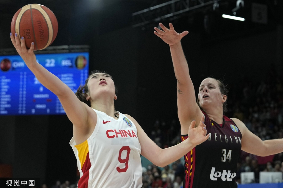 [女篮世界杯]中国女篮81-55比利时（三战全胜!中国女篮74-62比利时,小组第一晋级八强）