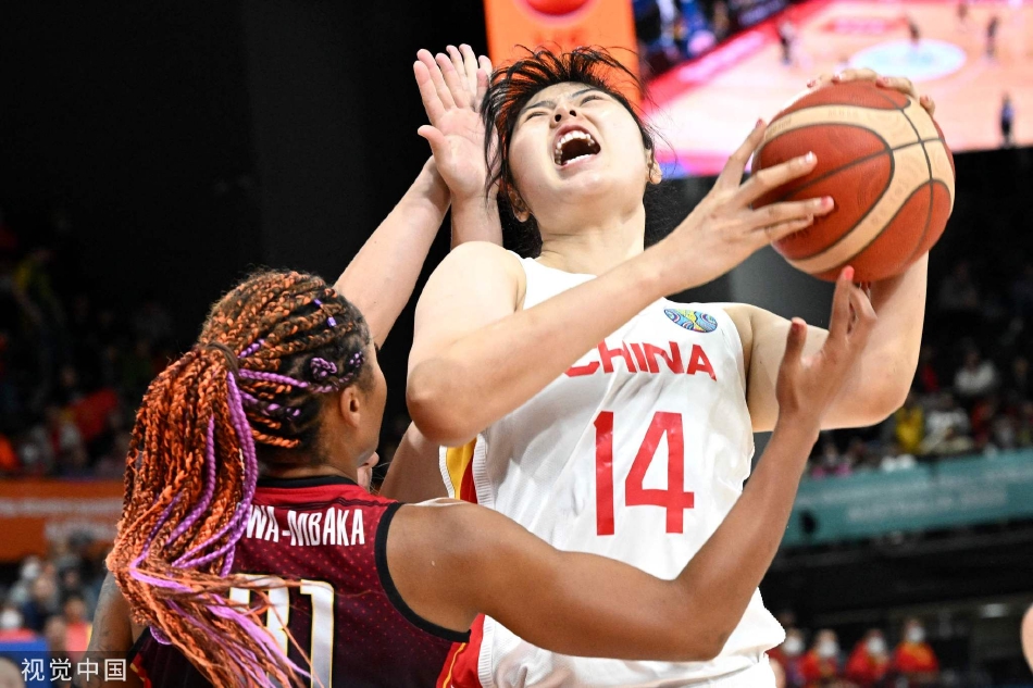 [女篮世界杯]中国女篮81-55比利时（三战全胜!中国女篮74-62比利时,小组第一晋级八强）