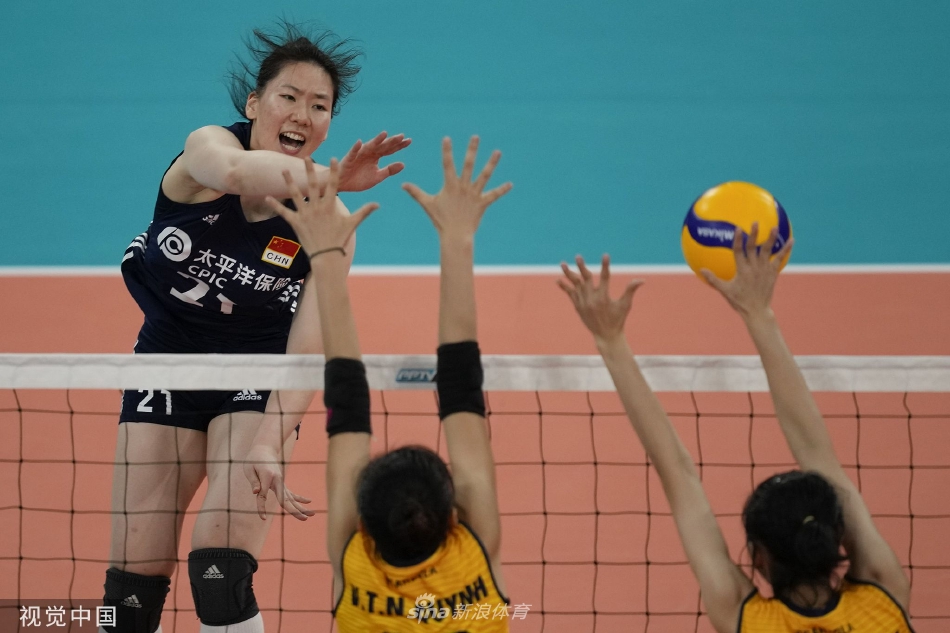 [女排亚洲杯]中国女排3-2越南女排