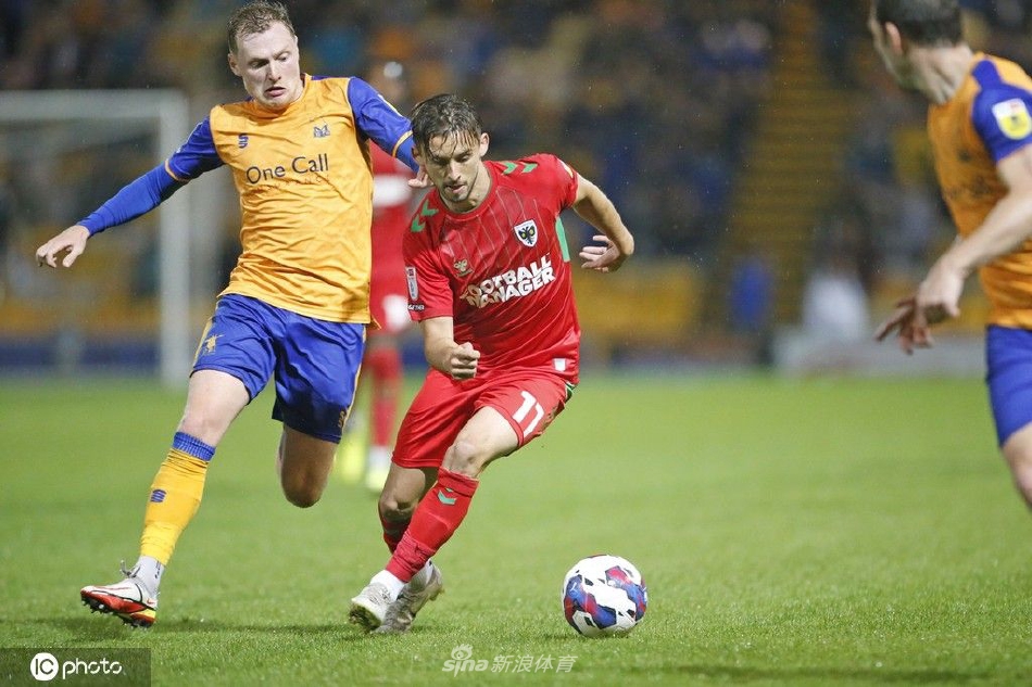 [英乙]曼斯菲尔德城5-2AFC温布尔登